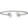 Caroline Svedbom Isa Bracelet - Silver/Crystal