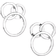 Efva Attling Bubbles Earrings - Silver