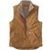 Carhartt Duck Mock Neck Gilet - Marron Foncé