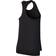 NIKE Yoga Tank Top Women - Black/Dark Smoke Grey