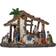 Star Trading Panorama Nativity Multicolour Julby 37cm