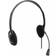 Manhattan Stereo Usb Headset Adjustable Microphone Usb-a Plug