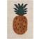 Ferm Living Fruiticana Tufted Pineapple Rug 120x180cm