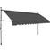 vidaXL Manual Retractable Markis with LED 350x120cm