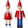 Kay Bojesen Lise & Ole Red Dekorationsfigur 17.5cm 2stk
