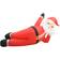 vidaXL Papá Noel De Navidad Inflable Con Led Rojo Ip44 360 Cm Xxl