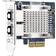 QNAP QXG-5G2T-111C Scheda di Rete e Adattatore Interno Ethernet 5000 Mbit-s