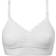 Boob Fast Food Classic Bra White, Female, Ropa, maternidad, Blanco