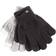Finger Mittens with Touch 2-pack - Black/Grey