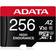 Adata 256GB High Endurance microSDXC UHS-I U3 Class 10 V30 A2 Memory Card with SD Adapter, Speed Up to 100MB/s (AUSDX256GUI3V30SHA2-RA1)