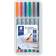 Staedtler Lumocolor Non Permanent Pen 311 0.4mm 6-pack