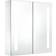 vidaXL Badkamerkast Met Spiegel En LED 62 x 14 x 60 cm