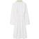 Lexington Cotton Velour Contrast Robe Unisex - White/Light Beige