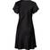 Lady Avenue Pure Silk Nightgown With Lace - Zwart