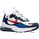 Nike Air Max 270 React GS - White/Midnight Navy/Bright Blue/University Red