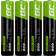 Green Cell rechargeable batteries 4x aaa hr03 800mah