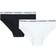 Calvin Klein Kid's Bikini Brief 2-pack - White/Black (G80G895000-908)