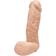 LoveBotz EZ Bend Dildo Attachment 19 cm Vaalea iho