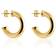 Sophie By Sophie Plate Chunky Hoops S - Gold