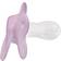 Filibabba Pacifiers Light Lavender 6m+ 2-pack