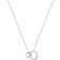Sophie By Sophie Mini Circle Necklace - Silver