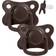 Filibabba Pacifiers Chocolate 6m+ 2-pack