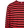 Urban Classics Regular Stripe LS - Fire Red/Black