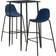 vidaXL 279961 Bargrupp, 1 Bord inkl. 2 Stolar