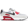 Nike Air Max 90 M - White/Chlorine Blue/Light Fusion Red/Iron Grey