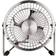 Status 4" USB Mini Fan Chrome