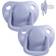 Filibabba Pacifiers Powder Blue 0-6m 2-pack