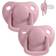 Filibabba Pacifiers Dusty Rose 0-6m 2-pack