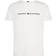 Tommy Hilfiger Flag Logo Crew Neck T-shirt - Snow White