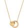 Edblad Ida Long Necklace - Gold/Transparent