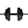 vidaXL Barbell And 2 Dumbbell Set