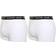 Calvin Klein CK One Trunks 2-pack - White W/Black WB