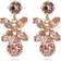 Caroline Svedbom Mini Dione Earrings - Gold/Vintage Rose