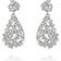 Caroline Svedbom Mini Hanna Earrings - Silver/Crystal