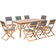 Beliani Cesana Patio Dining Set, 1 Table incl. 8 Chairs