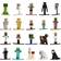 Jada Minecraft Figures 20 pack