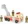 Melissa & Doug Classic Wooden Fire Truck Play Set