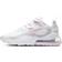 NIKE Air Max 270 React W - White/Total Orange/Summit White/Pink Foam