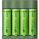 GP Batteries ReCyko B421/210 4-Port USB Ladegerät inkl. 4xAA NiMh 2100mAh