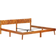 vidaXL Solid Shesham 33cm Bettrahmen 200x200cm