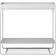 ferm LIVING Plant Box Two-Tier 25x75x80 cm - Schwarz/Pulverbeschichtet 25x80x75cm