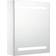 vidaXL Armoire De Salle De Bain À Miroir LED 50x13.5x60 cm