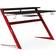 Alphason Aries Gaming Desk - Black/Red, 1360x690x825mm