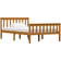 vidaXL Solid Pine 82cm Bettrahmen