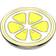 Popsockets Enamel Lemon Slice Yellow