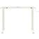 vidaXL Desk Frame Hand Bordsben 113cm